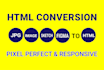 convert figma to html, sketch to html, image to html, jpg to html
