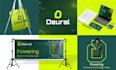 do business logo and brand design with complete branding kit