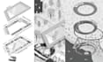 do architecture drawing, axonometric and concept diagram