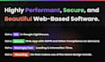 make highly performant web based software