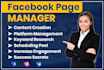 be your facebook page manager