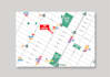 create vector commercial real estate map site plan and aerial map illustrations