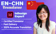 provide one stop graphic design and translation services