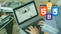 design responsive website with HTML,CSS and bootstrap
