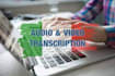 trascrizione di audio e video in italiano
