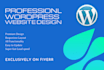 be your creative wordpress website designer and developer