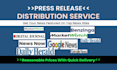 offer press release distribution in 24 hrs
