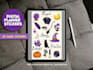 design digital illustrations, digital stickers for digital planners or journals