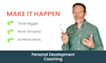 be your personal development coach