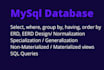 do your tasks of mysql database and sql queries