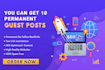 publish 10 guest posts on general blog sites