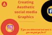 design esthetic social media templates from canva