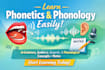 help you in phonetics and phonology