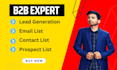 create targeted contact lists for b2b lead generation