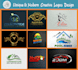 design urgent creative modern stylish typographic logo