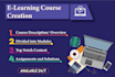 create online course content, elearning and training material