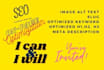 do onpage SEO image alt text meta tags description h1