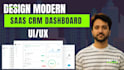 design modern saas crm dashboard ui ux