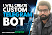 create custom telegram bot