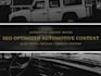 write SEO optimized automotive blogs and articles