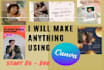 create anything using canva