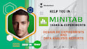 do statistical data analysis and optimization in minitab