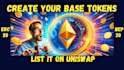 create a flexible base token, erc20 token, bep20 solana token