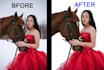 do background removal from images clipping path