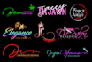 design hand drawn logo hand lettering