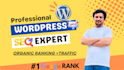 do wordpress SEO for 1st page ranking on google