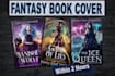 make a fantasy book cover, within 2 hours