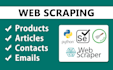 create a web scraper using python selenium and scrapy