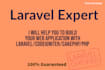 develop  website using php,laravel, codeigniter