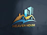 do modern real estate, construction logo design