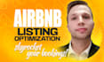 write a high converting airbnb listing with expert SEO