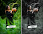 do 5 halloween photo editing using lightroom