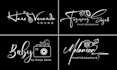 design photography, signature, handwritten, scripted logo