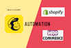 design mailchimp email template and woocommerce automation