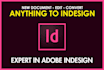 do anything in adobe indesign