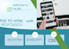 convert PSD to html5 with responsive design