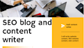 write SEO blog, website and unique content writing