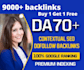 create   seo dofollow contexual high quality authority backlinks