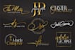 design luxury handwriting, scripted, signature, cursive, handwritten logo