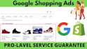setup google shopping ads product listing for ecommerce store