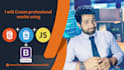 create custom website using html, css and bootstrap