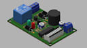 design your circuit schematic to pcb layout using eagle