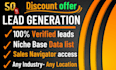 b2b lead generation b2b sales leads prospecting linkedin lead generation emails
