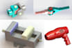 design engineering parts with provided drawing and render it