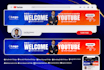 design youtube channel banner art design