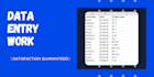 do perfect data entry copy paste job